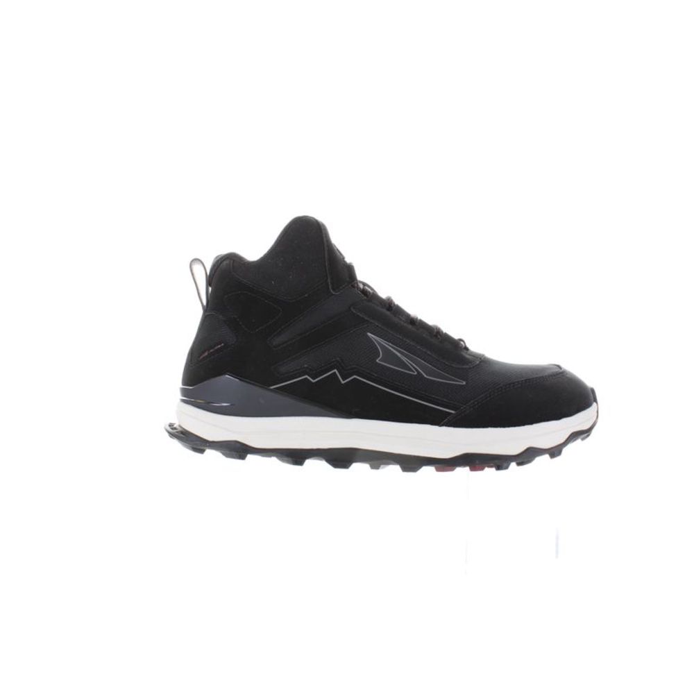 Brand new Altra Mens Lone Peak Hiker Black Hiking Shoes Size 9.5 Medium (D, M)